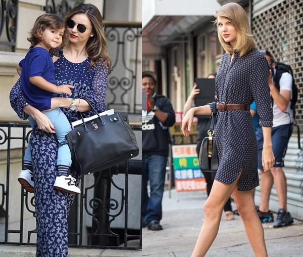 Разное очарование: похожие стили одежды Миранды Керр и Тейлор Свифт