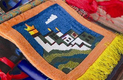 [Поездка по Великому Шелковому пути • Посмотреть Цинхай] Дорогие высококачественные тибетские ковры