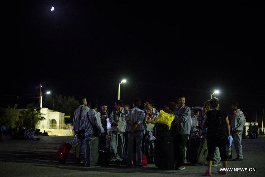 Коллективная эвакуация граждан Китая из Ливии завершена