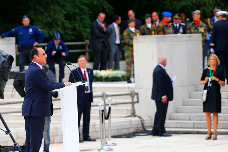 Главы многих государств приняли участие в мемориальной церемонии, приуроченной к 100-летию начала Первой мировой войны, помянули павших, выразили надежду на мир