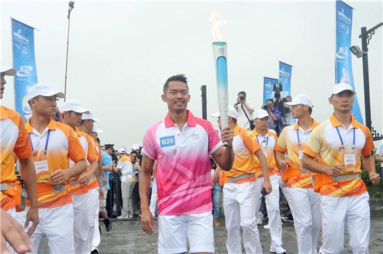 Передача факела Юношеских олимпийских игр в Нанкине прошла успешно