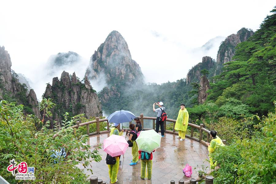 Путешествие по Китаю – летние пейзажи гор Хуаншань