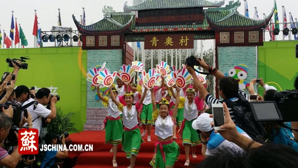 Деревня Юношеских олимпийских игр в Нанкине официально открылась
