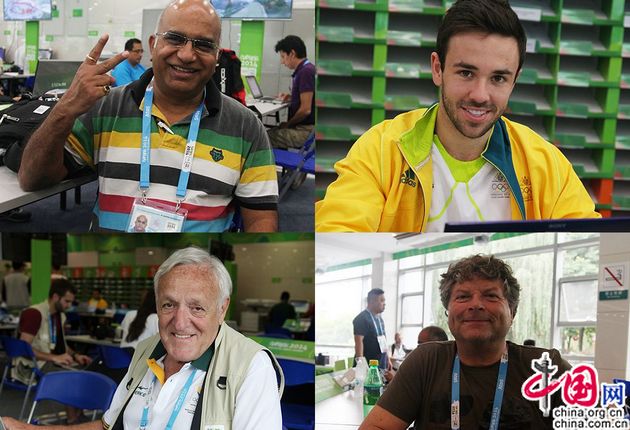 Юношеская Олимпиада в Нанкине: прекрасные пожелания от иностранных сотрудников СМИ
