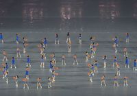 Художественные выступления к началу церемонии открытия Юношеской Олимпиады
