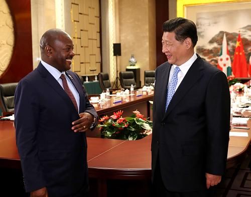 Встреча глав Китая и Бурунди