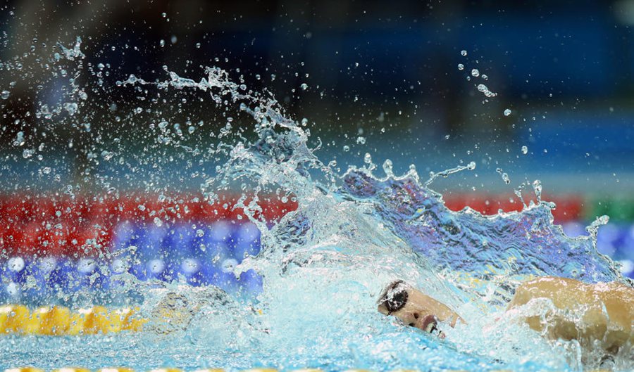 Китайская команда завоевала золото в эстафете по комлексному плаванию 4X100 метров среди женщин
