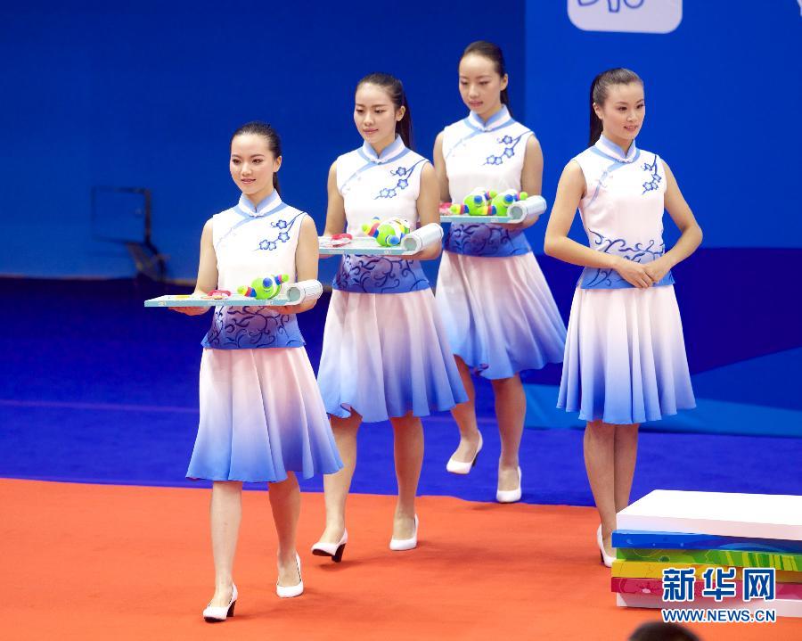 2-е Юношеские Олимпийские игры в Нанкине: красивые наградчицы