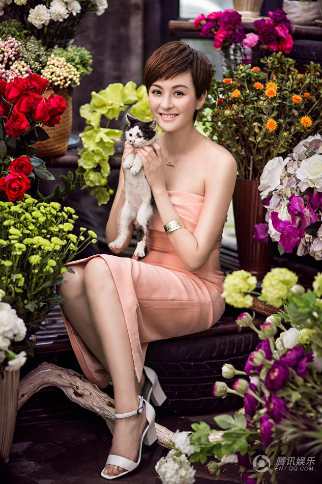 Модные фотографии китайской актрисы Дай Цзяоцянь