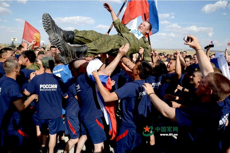 Мирная миссия 2014: китайские и зарубежные войска провели спортивные соревнования