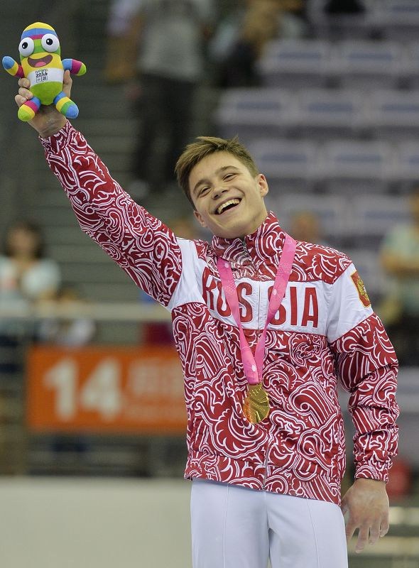 Красивые российские спортсмены на Юношескиех Олимпийских играх в Нанкине