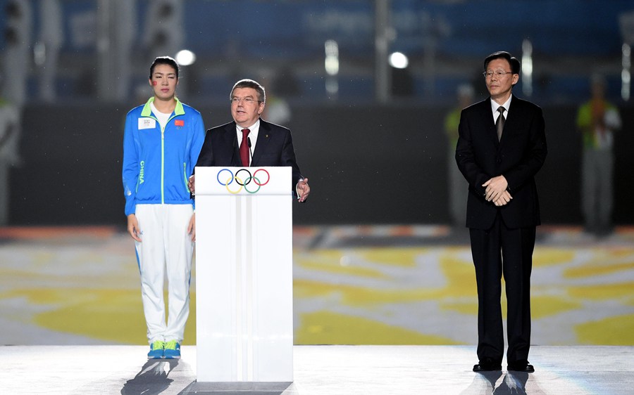 Началась церемония закрытия Вторых Юношеских Олимпийских игр в Нанкине