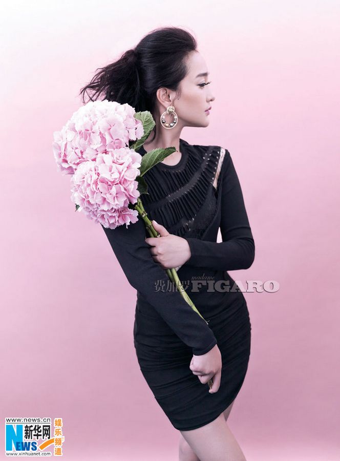 Чжоу Сюнь украсила обложку модного журнала FIGARO