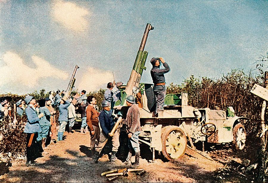 Редкие цветные фотографии Первой мировой войны 