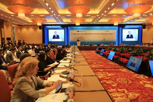 Третье совещание высокопоставленных представителей АТЭС-2014 (Фото)