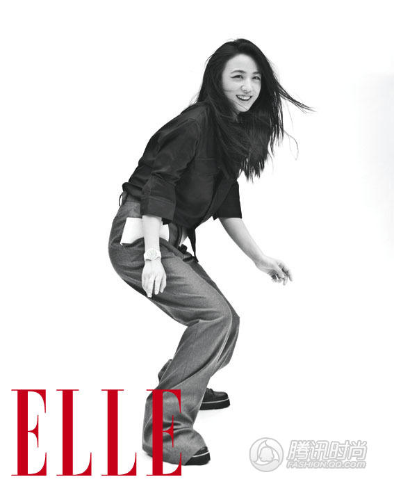 Тан Вэй украсила обложку журнала «ELLE»