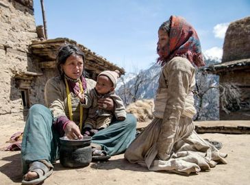 Фото: Продовольственный кризис в Непале