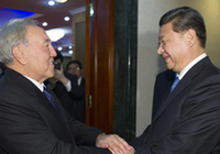Председатель КНР Си Цзиньпин встретился с президентом Казахстана