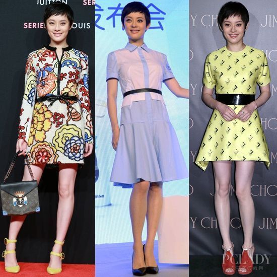 Модная актриса Сунь Ли