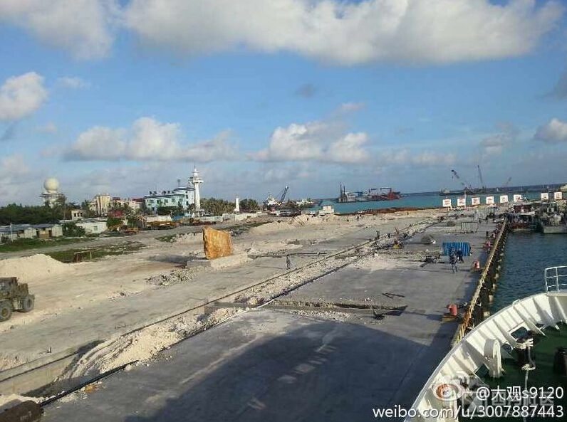 Китай расширяет город на острове Юнсин