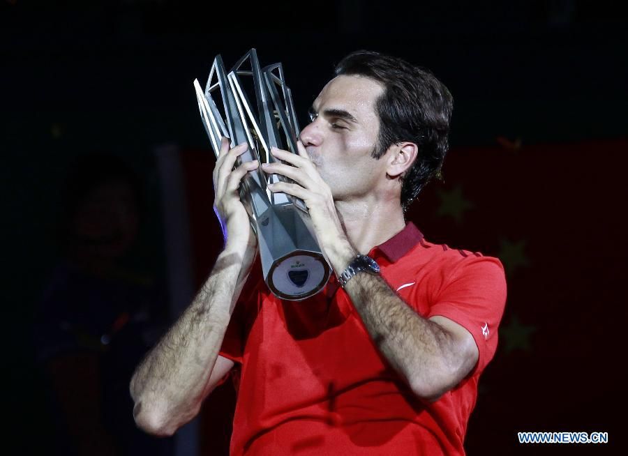 Роджер Федерер впервые в карьере выиграл &apos;Мастерс&apos; в Шанхае