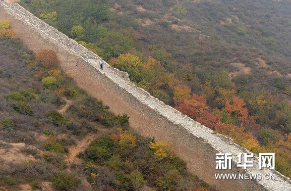 Завершены основные работы по реставрации участка Великой китайской стены 'Цзиньшаньлин'
