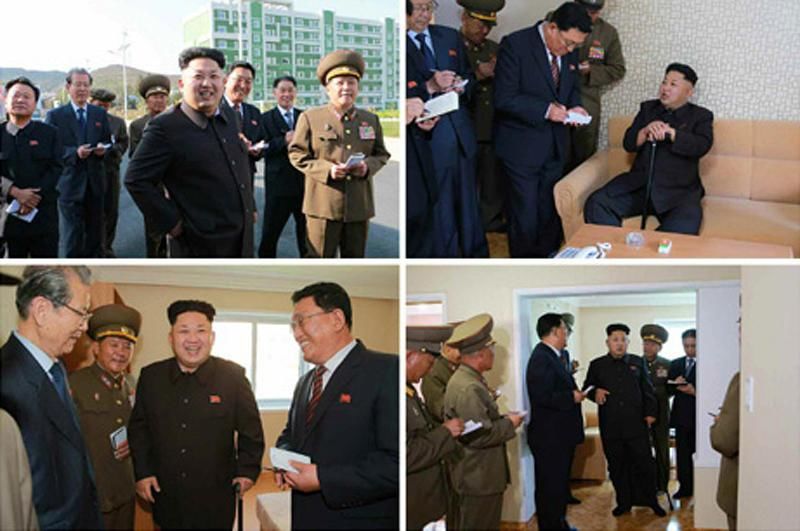 Срочно: высший лидер КНДР Ким Чен Ын на днях инспектировал проект строительства микрорайона для ученых по спутникам