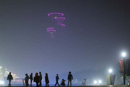 В объективе фотографа: окутанные смогом города Китая