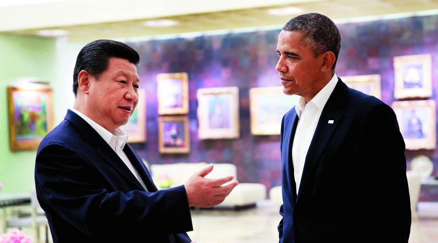 7 июня 2013 года Си Цзиньпин с президентом США Бараком Обамой провели встречу глав Китая и США в поместье «Анненберг» в Калифорнии.