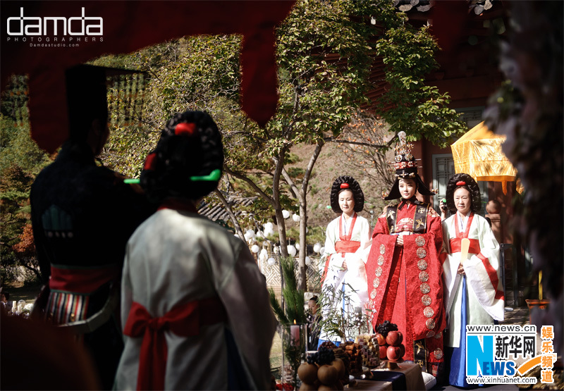 Фото: Свадьба Гао Цзыци и Че Рим