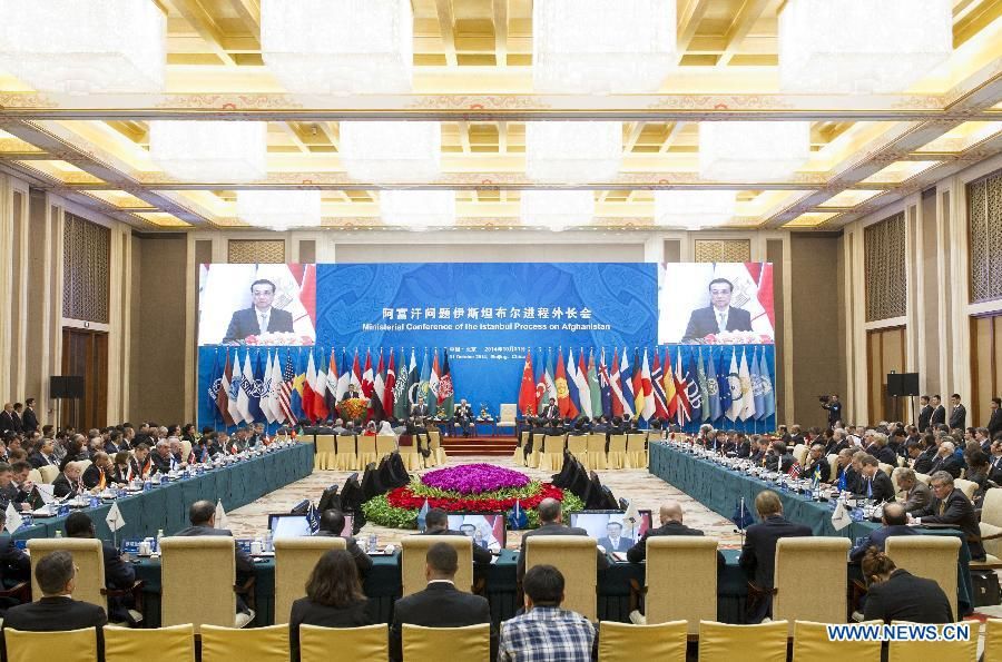 Ли Кэцян и президент Афганистана присутствовали и выступили с речами на открытии встречи глав МИД Стамбульского процесса по Афганистану