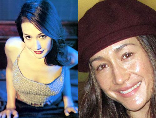  Женщины-звезды до и после макияжа