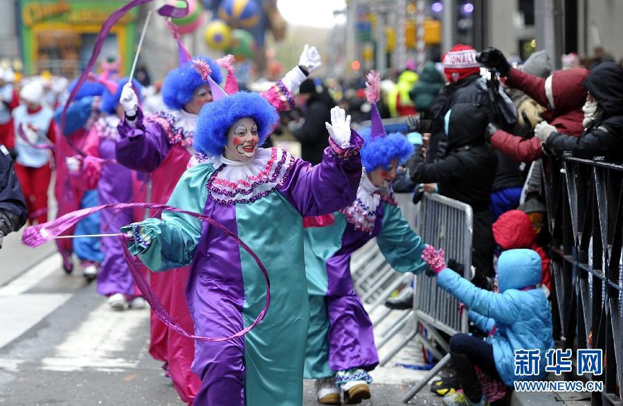 88-й Парад Мэйсис по случаю Дня благодарения прошел в Нью-Йорке