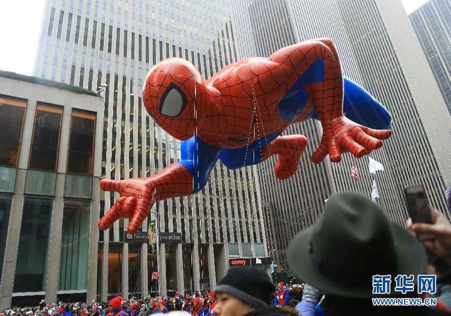 88-й Парад Мэйсис по случаю Дня благодарения прошел в Нью-Йорке