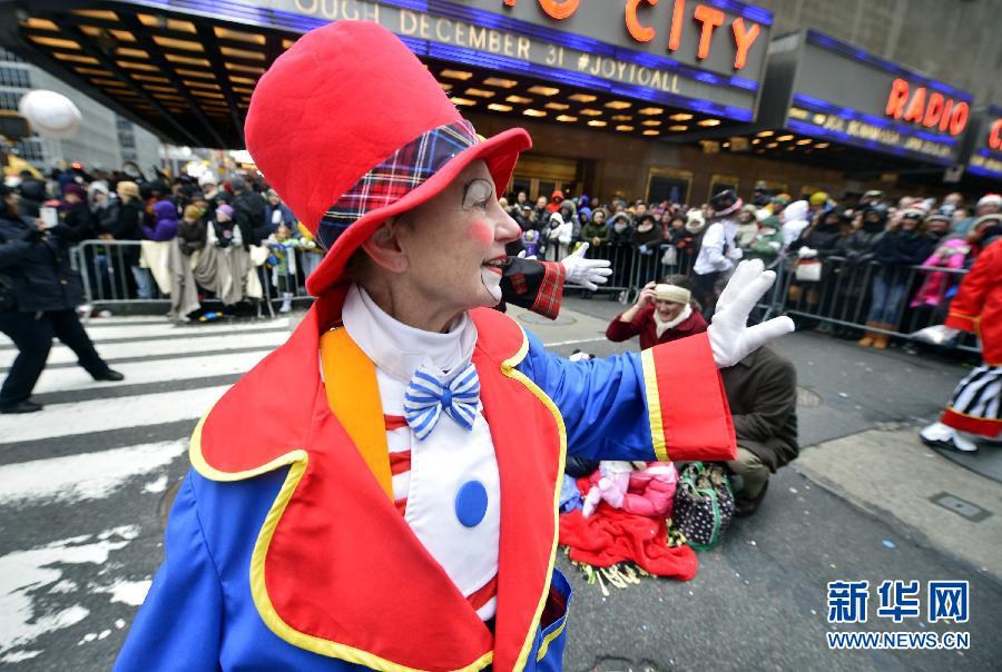 88-й Парад Мэйсис по случаю Дня благодарения прошел в Нью-Йорке