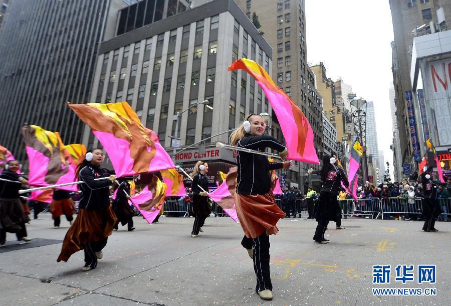 88-й Парад Мэйсис по случаю Дня благодарения прошел в Нью-Йорке