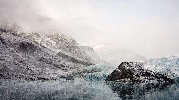 Изменение климата на прекрасных полярных фотографиях 
