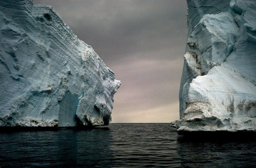 Изменение климата на прекрасных полярных фотографиях 