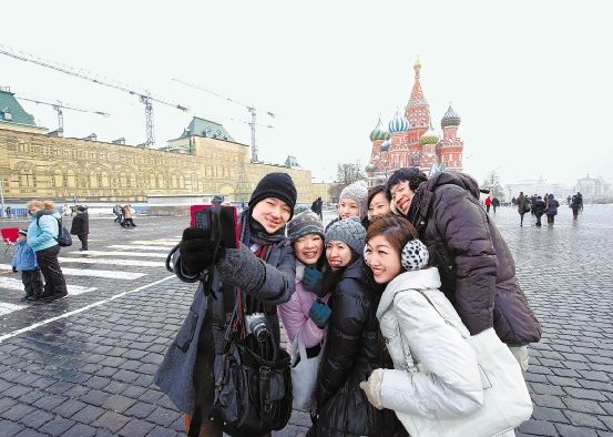 Больше всего туристов Россия приняла из Китая