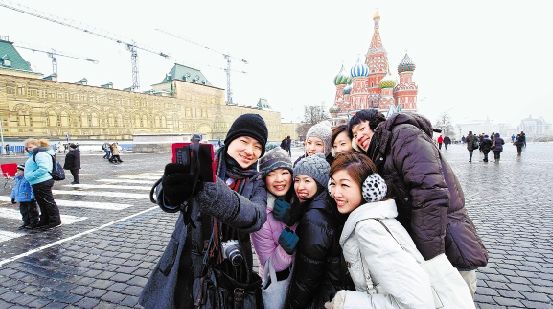 Больше всего туристов Россия приняла из Китая