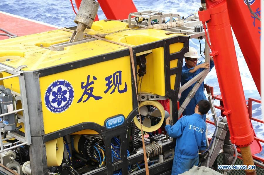 Китайская экспедиция впервые приступила к комплексному изучению подводных гор в западной части Тихого океана