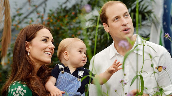 Интересные фотографии 2014 - симпатичный британский принц Джордж