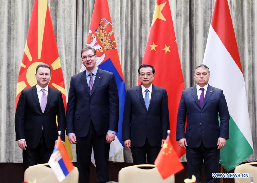 Китай, Сербия, Венгрия и Македония готовы общими усилиями строить высокоскоростные наземные и морские транспортные коммуникации между Китаем и Европой
