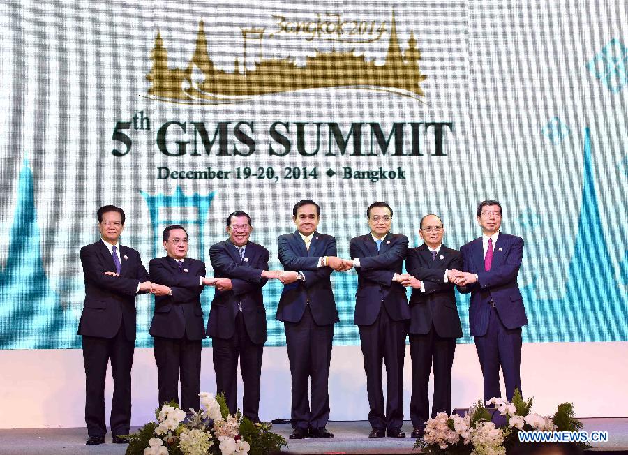 Ли Кэцян выступил на 5-м заседании руководителей стран-членов Экономического сотрудничества в субрегионе Большого Меконга