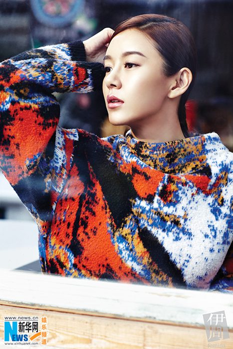 Молодая актриса Чжан Цзысюань
