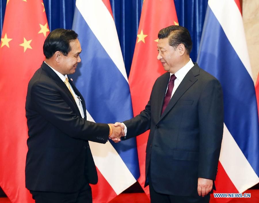 Си Цзиньпин встретился с премьер-министром Таиланда
