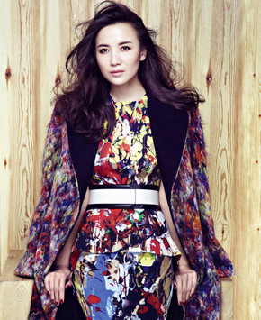 Актриса Сун Цзя снялась для модного журнала