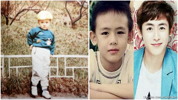 Китайские и южнокорейские звезды в детстве, кто красивее?