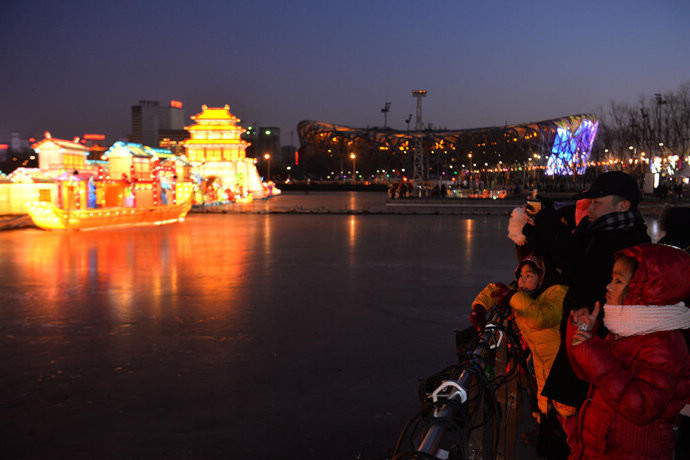 «Королевство снега и льда» в Олимпийском парке Пекина в третий раз приветствует гостей 