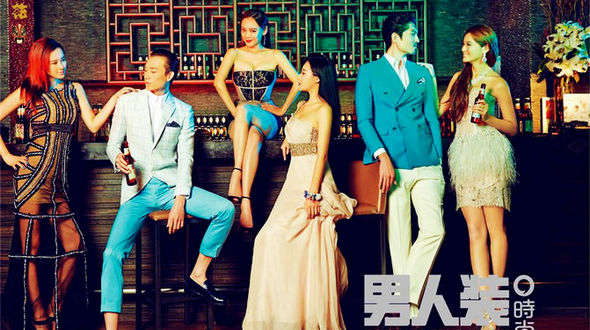 Известная звезда Нин Цзин попала на модный журнал «FHM»